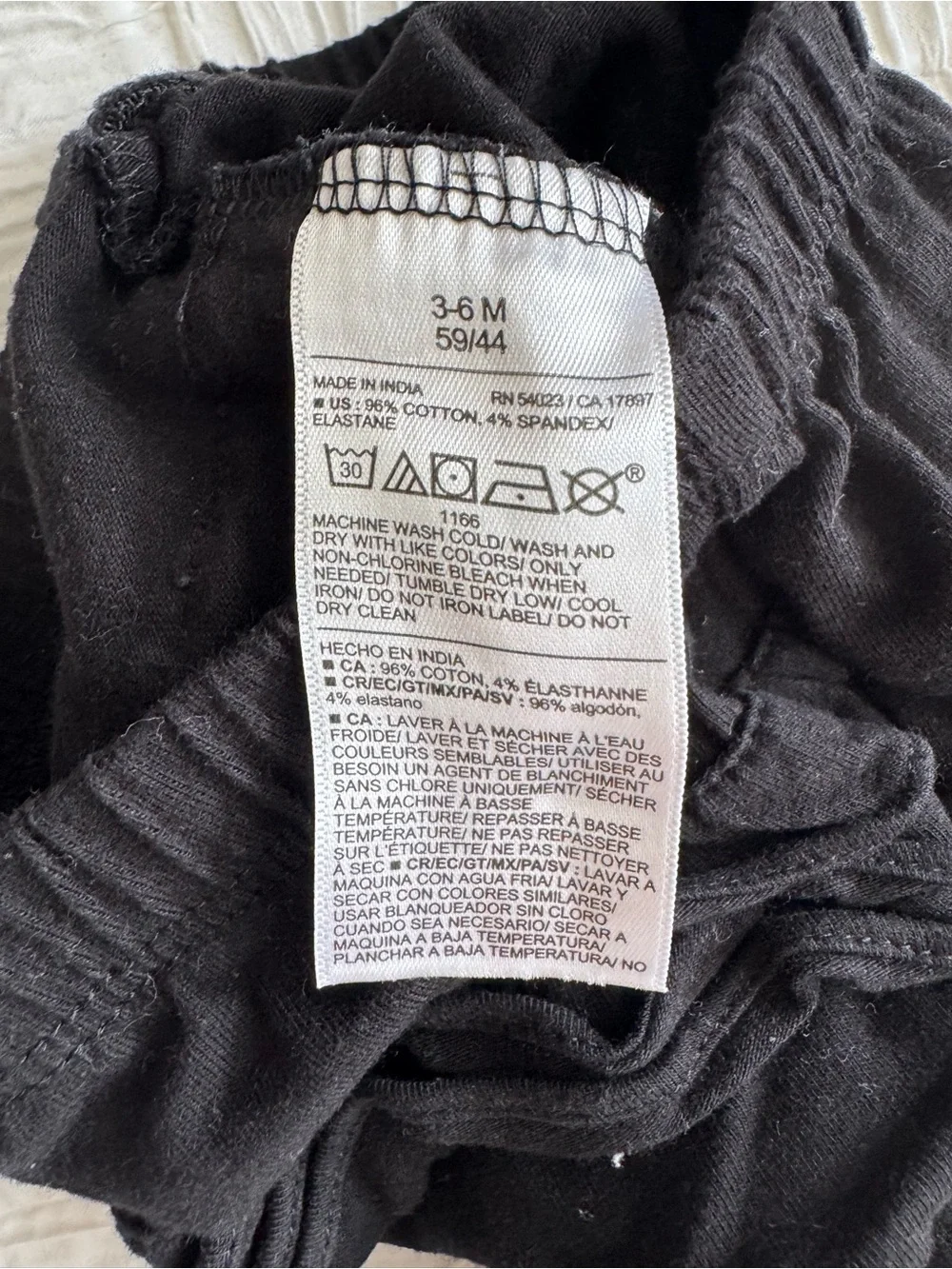 Old Navy Kids Black Ruffle-butt leggings